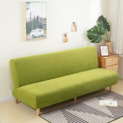 Housse de canapé-lit sans accoudoirs en tissu polaire - sur canapé salon | France Housse