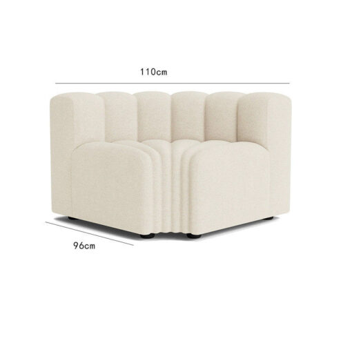 Canapé modulaire nordique avec touches de piano VERSAILLES Housse de France