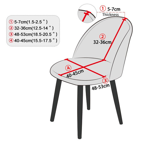 Guide taille chaise scandinave