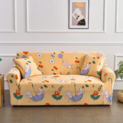 Housse de Canapé Imprimé Aloe | Protection élégante & durable