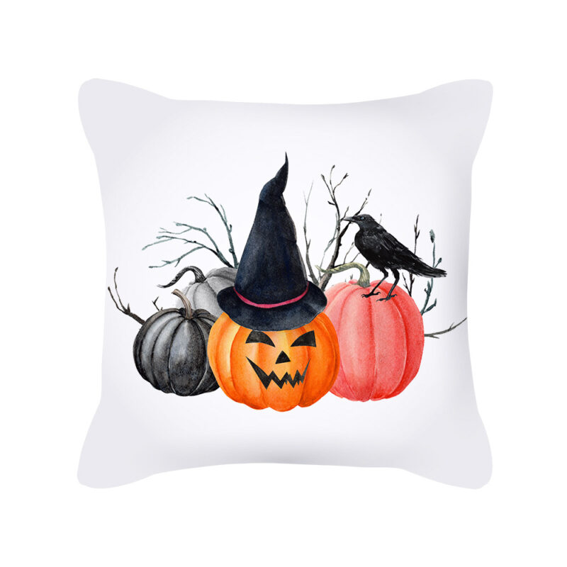 Housse de Coussin Halloween Citrouille SOFIC | Style & Protection