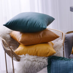 Housse de Coussin PU Simple BRIMAR – Élégance et Protection