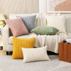 Housse de Coussin Velours Luxe CORDY | Élégance durable