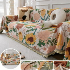 Plaid Canapé Chenille Universel FAULKO – Élégant et Protecteur