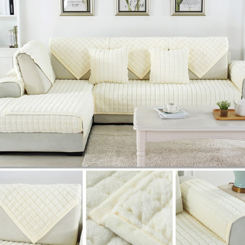 Plaid Canapé Moderne THIKASH – Élégance et Protection