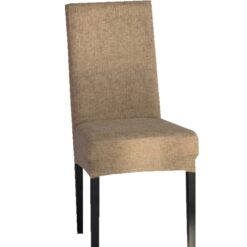 Housse de chaise velours universelle detail du tissu velours et elasthanne